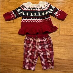 Carter’s Knit Winter Sweater Set
